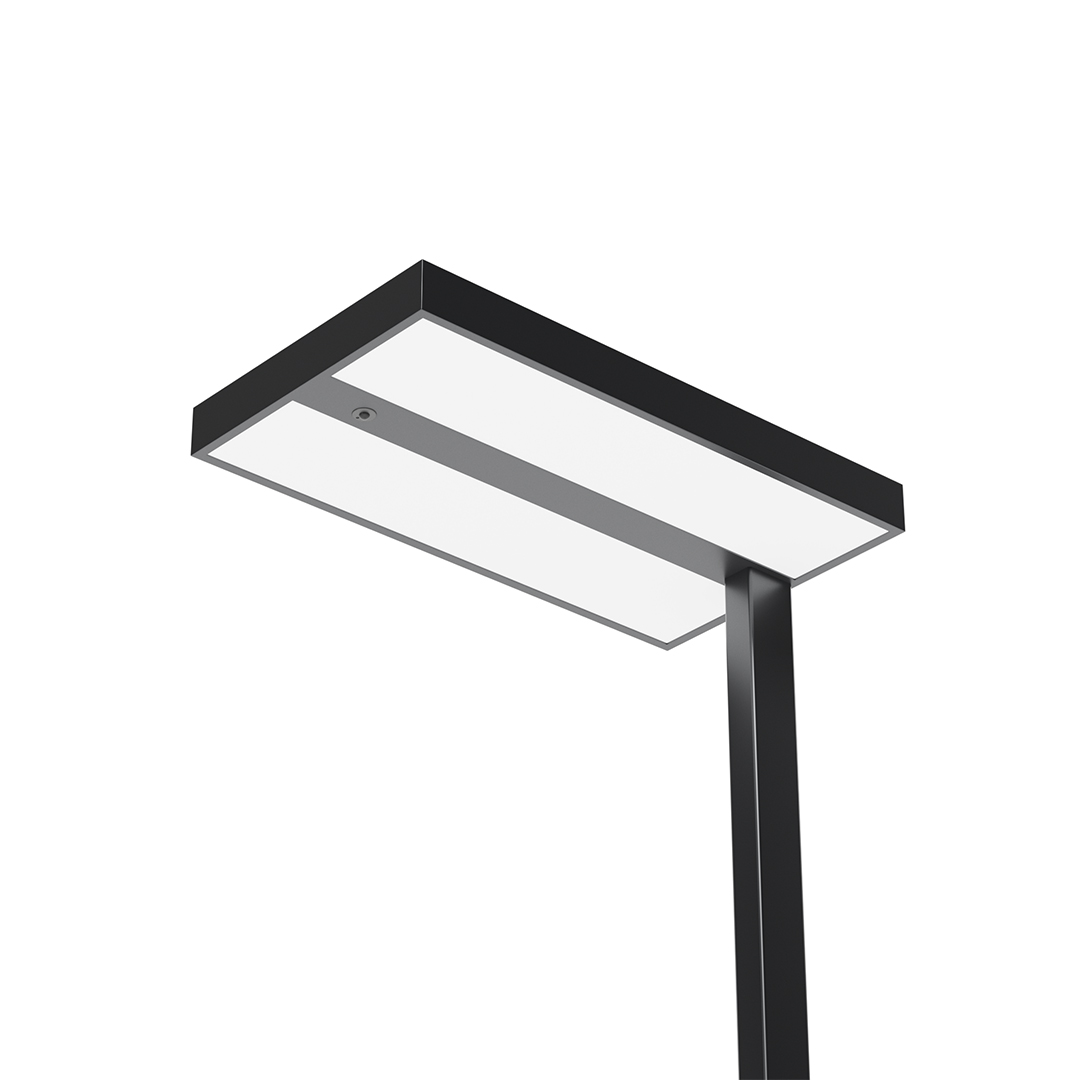 Lampadaire anthracite daily tête