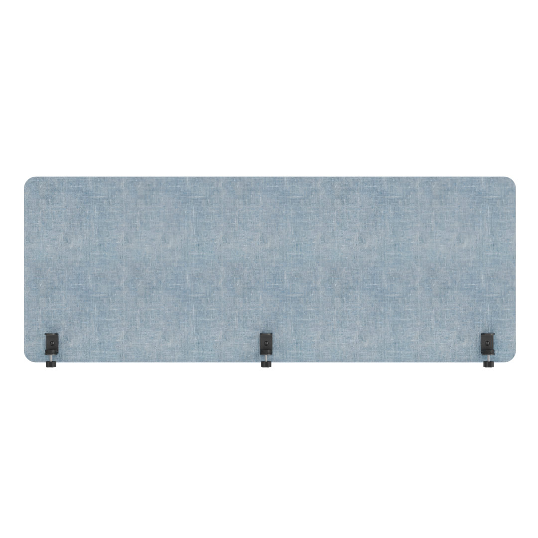 Akustische Trennwand BACKWALL Blaugrau
